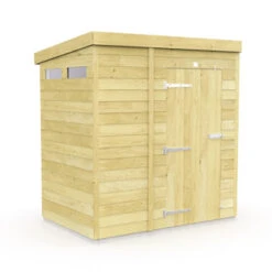 5 X 4 SECURITY PENT SHED