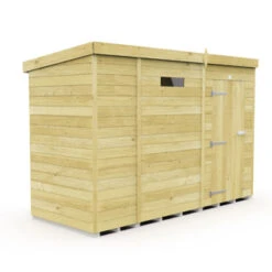9 X 4 SECURITY PENT SHED