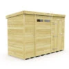 10 X 4 SECURITY PENT SHED -Best Garden Care Shop 15775 0