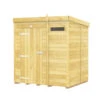 6 X 5 SECURITY PENT SHED -Best Garden Care Shop 15788 0