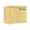 8 X 5 SECURITY PENT SHED -Best Garden Care Shop 15790 0