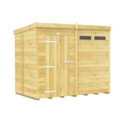 8 X 5 SECURITY PENT SHED
