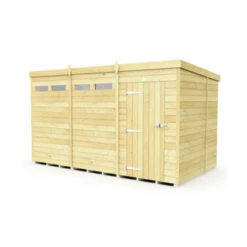 12 X 6 SECURITY PENT SHED