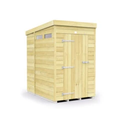 4 X 7 SECURITY PENT SHED