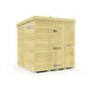 5 X 7 SECURITY PENT SHED -Best Garden Care Shop 15821 0