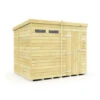 8 X 7 SECURITY PENT SHED -Best Garden Care Shop 15824 0