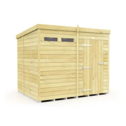 8 X 7 SECURITY PENT SHED