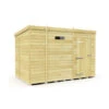 9 X 7 SECURITY PENT SHED -Best Garden Care Shop 15825 0