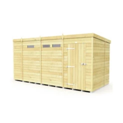 13 X 7 SECURITY PENT SHED