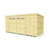 14 X 7 SECURITY PENT SHED -Best Garden Care Shop 15830 0