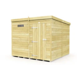 7 X 8 SECURITY PENT SHED