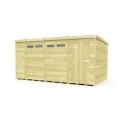 15 X 8 SECURITY PENT SHED