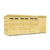 16 X 4 SECURITY PENT SHED DOUBLE DOOR 2 16 X 4 SECURITY PENT SHED DOUBLE DOOR -Best Garden Care Shop 15865 0