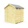 6 X 6 APEX SECURITY SHED -Best Garden Care Shop 15970 0