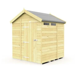 6 X 7 APEX SECURITY SHED