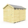 6 X 11 APEX SECURITY SHED -Best Garden Care Shop 15975 0