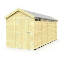 7 X 19 APEX SECURITY SHED