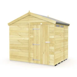 8 X 6 APEX SECURITY SHED
