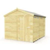 8 X 9 APEX SECURITY SHED -Best Garden Care Shop 16007 0
