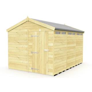 8 X 12 APEX SECURITY SHED 3 8 X 12 APEX SECURITY SHED