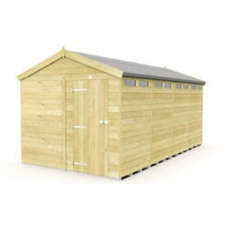 8 X 16 APEX SECURITY SHED