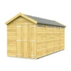 6 X 16 APEX SECURITY SHED DOUBLE DOOR -Best Garden Care Shop 16048 0