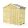 8 X 4 APEX SECURITY SHED DOUBLE DOOR 2 8 X 4 APEX SECURITY SHED DOUBLE DOOR -Best Garden Care Shop 16070 0