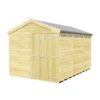 8 X 12 APEX SECURITY SHED DOUBLE DOOR 2 8 X 12 APEX SECURITY SHED DOUBLE DOOR -Best Garden Care Shop 16078 0