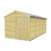 8 X 17 APEX SECURITY SHED DOUBLE DOOR 1 8 X 17 APEX SECURITY SHED DOUBLE DOOR -Best Garden Care Shop 16083 0