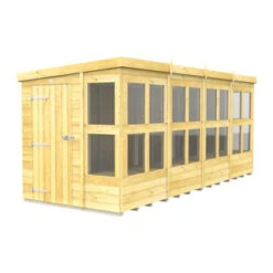 16 X 6 PENT POTTING SHED