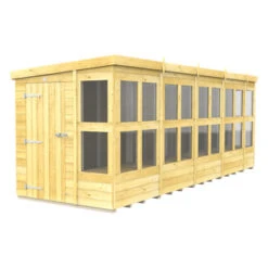 18 X 6 PENT POTTING SHED