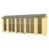 18 X 4 APEX SUMMER HOUSE (FULL HEIGHT WINDOW) 1 18 X 4 APEX SUMMER HOUSE (FULL HEIGHT WINDOW) -Best Garden Care Shop 16613 0