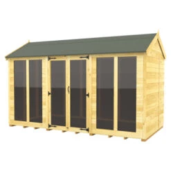 12 X 6 APEX SUMMER HOUSE (FULL HEIGHT WINDOW)