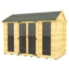 10 X 7 APEX SUMMER HOUSE (FULL HEIGHT WINDOW) -Best Garden Care Shop 16630 0