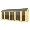 18 X 8 APEX SUMMER HOUSE (FULL HEIGHT WINDOW) -Best Garden Care Shop 16641 0