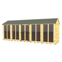 20 X 8 APEX SUMMER HOUSE (FULL HEIGHT WINDOW)