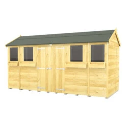 14 X 5 APEX SUMMER SHED