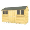 12 X 6 APEX SUMMER SHED -Best Garden Care Shop 16682 0