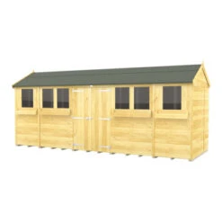 18 X 8 APEX SUMMER SHED