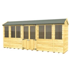 16 X 4 APEX SUMMER HOUSE
