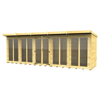 20 X 5 PENT SUMMER HOUSE (FULL HEIGHT WINDOW) 3 20 X 5 PENT SUMMER HOUSE (FULL HEIGHT WINDOW)