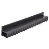 ACO CHANNEL BRICKSLOT HEXDRAIN DOMESTIC WITH BLACK PLASTIC GRATING 1MTR 319561 QUO237607 -Best Garden Care Shop i993634 0